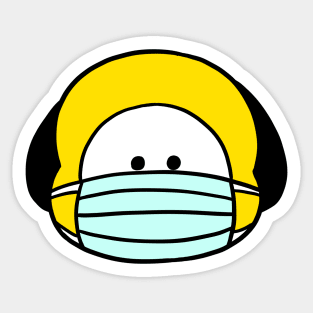 Chimmy masked Sticker